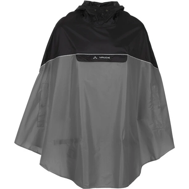 VAUDE Covero II Poncho Grau