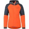 VAUDE Cyclist Hybrid Jacke Damen Orange/blau