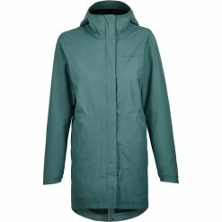 VAUDE Cyclist II Gefütterter Parka Damen Petrol