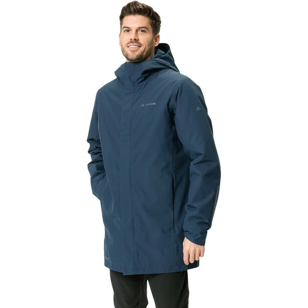 VAUDE Cyclist Gefütterter Parka Herren Blau – Bild 3