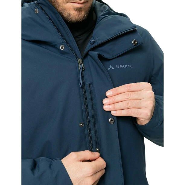 VAUDE Cyclist Gefütterter Parka Herren Blau – Bild 6