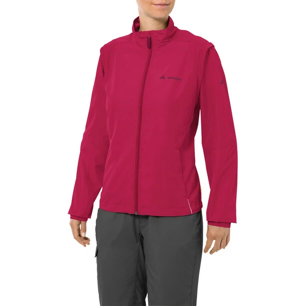VAUDE Dundee Classic Zip-Off Jacke Damen Pink – Bild 3
