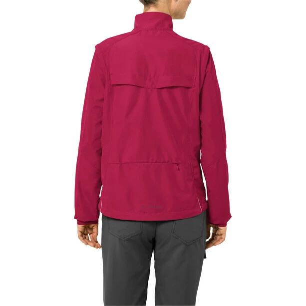 VAUDE Dundee Classic Zip-Off Jacke Damen Pink – Bild 4