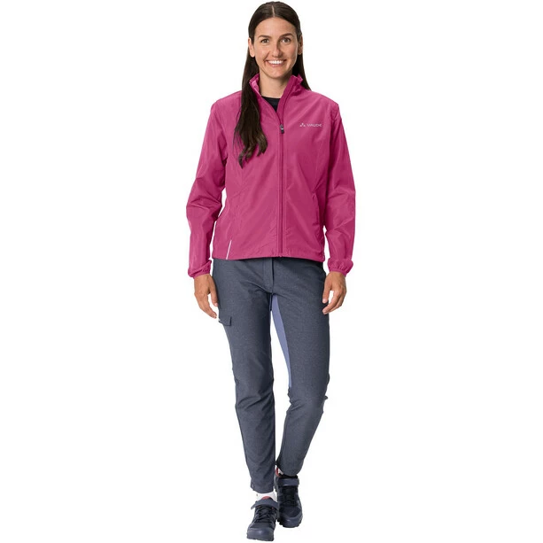 VAUDE Dundee Classic Zip-Off Jacke Damen Pink – Bild 5