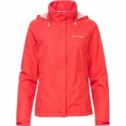 VAUDE Escape Bike Light Jacke Damen Rot