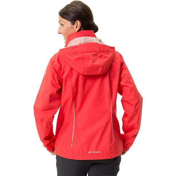 VAUDE Escape Bike Light Jacke Damen Rot – Bild 4