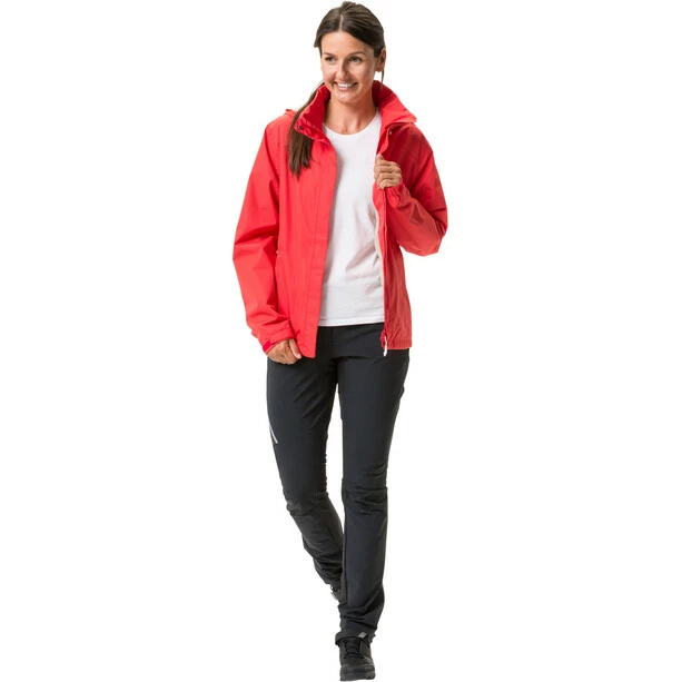 VAUDE Escape Bike Light Jacke Damen Rot – Bild 5