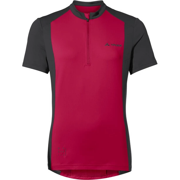 VAUDE Escape Shirt Mit 1/2 Reißverschluss Damen Rot