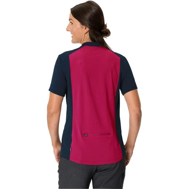 VAUDE Escape Shirt Mit 1/2 Reißverschluss Damen Rot – Bild 4