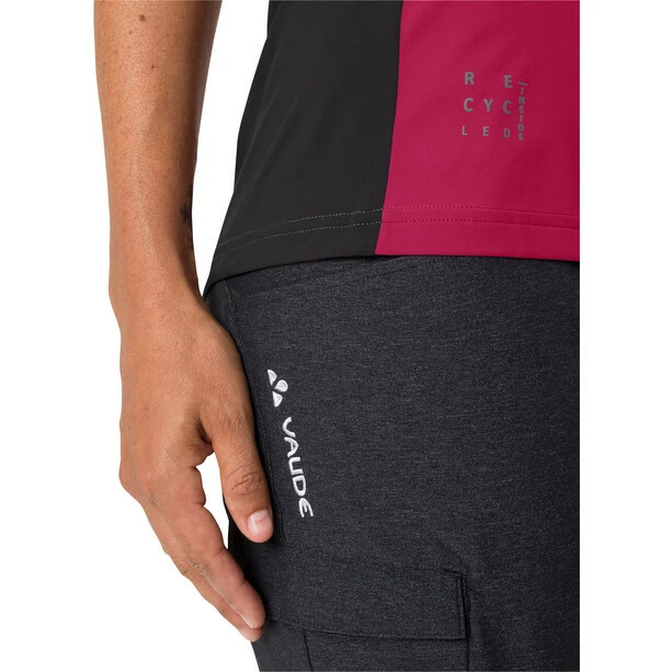 VAUDE Escape Shirt Mit 1/2 Reißverschluss Damen Rot – Bild 5