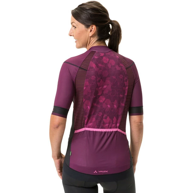 VAUDE Furka Full-Zip Trikot Damen Lila – Bild 4