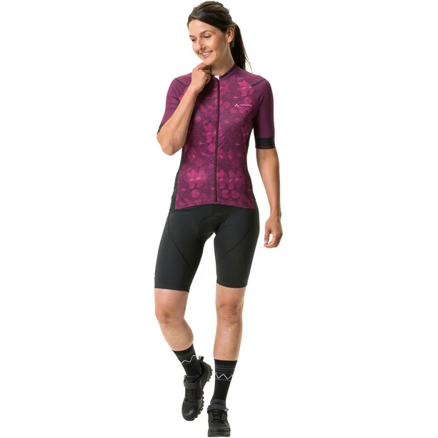 VAUDE Furka Full-Zip Trikot Damen Lila – Bild 5