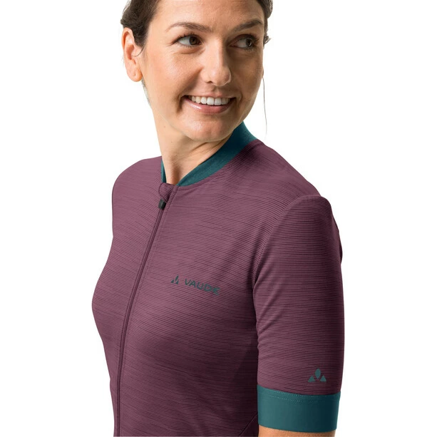 VAUDE Kuro Full-Zip Trikot Damen Lila – Bild 6