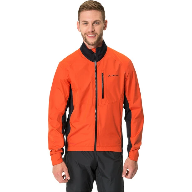 VAUDE Kuro Regenjacke Herren Rot – Bild 3