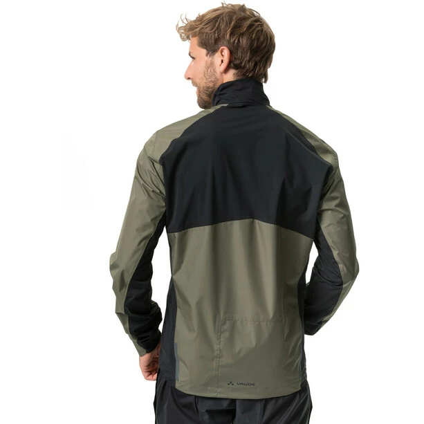 VAUDE Kuro Regenjacke Herren Oliv – Bild 4