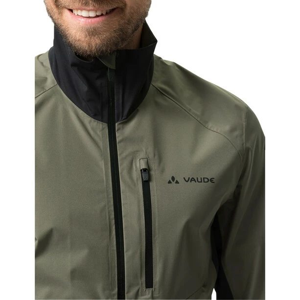 VAUDE Kuro Regenjacke Herren Oliv – Bild 6