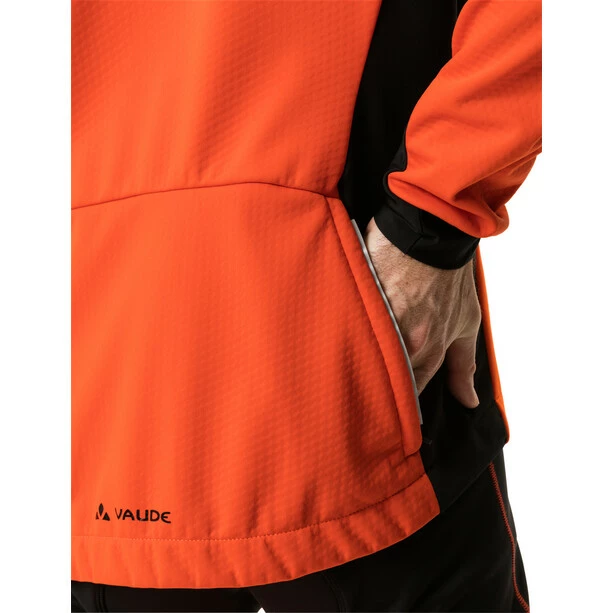 VAUDE Kuro Softshell Jacke Herren Orange – Bild 5