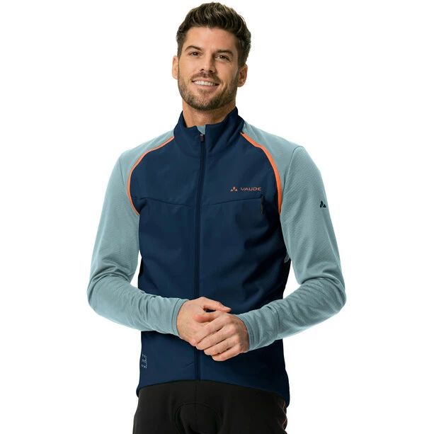 VAUDE Kuro Softshell Zip-Off-Jacke Herren Blau – Bild 3
