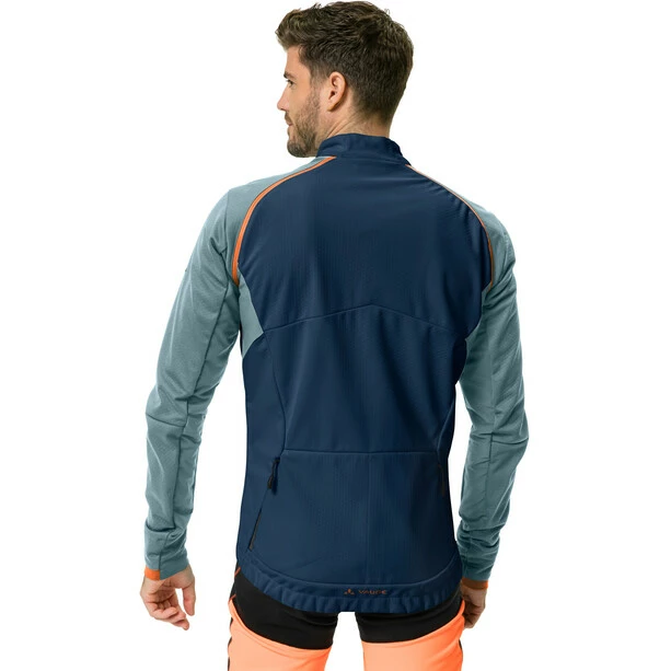 VAUDE Kuro Softshell Zip-Off-Jacke Herren Blau – Bild 4