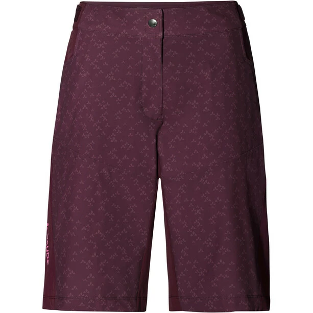 VAUDE Ledro Print Shorts Damen Lila