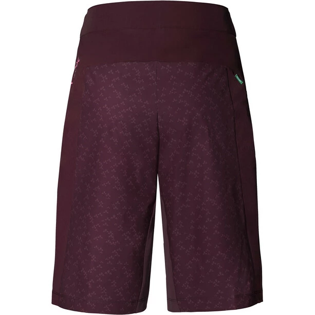 VAUDE Ledro Print Shorts Damen Lila – Bild 2