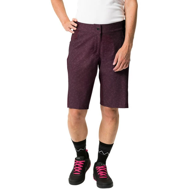 VAUDE Ledro Print Shorts Damen Lila – Bild 3