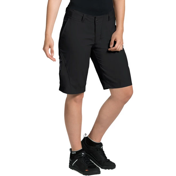 VAUDE Ledro Shorts Damen Schwarz – Bild 3