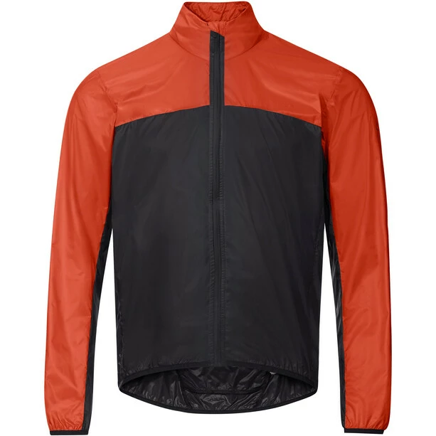 VAUDE Matera Air Jacke Herren Schwarz/rot