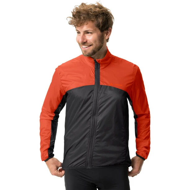 VAUDE Matera Air Jacke Herren Schwarz/rot – Bild 3