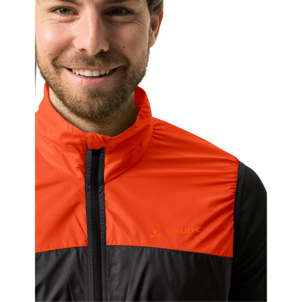 VAUDE Matera Air Weste Herren Schwarz/rot – Bild 6