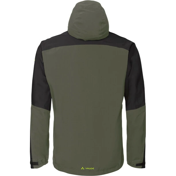 VAUDE Moab Regenjacke Herren Oliv – Bild 2
