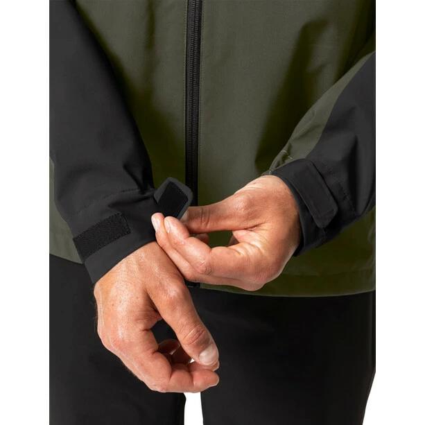 VAUDE Moab Regenjacke Herren Oliv – Bild 6