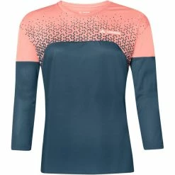 VAUDE Moab V Langarm T-Shirt Damen Blau