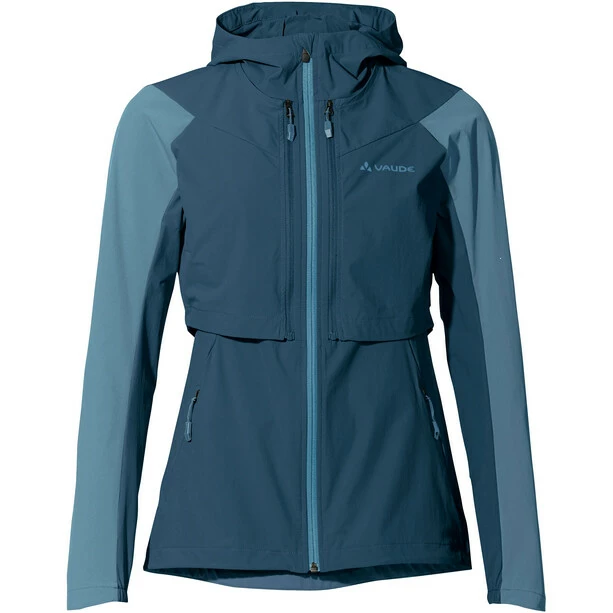 VAUDE Moab Zip-Off Jacke Damen Blau