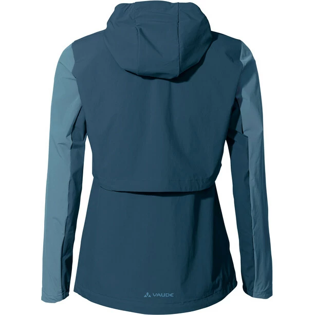 VAUDE Moab Zip-Off Jacke Damen Blau – Bild 2