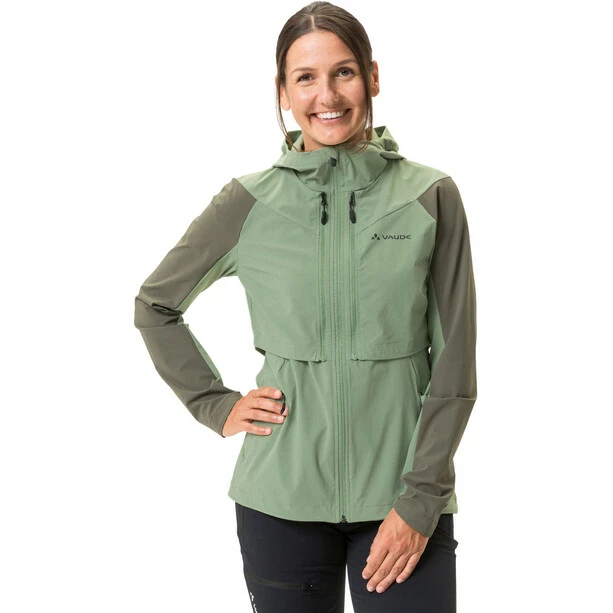 VAUDE Moab Zip-Off Jacke Damen Grün – Bild 3