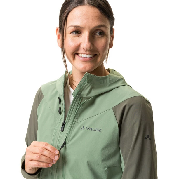 VAUDE Moab Zip-Off Jacke Damen Grün – Bild 6