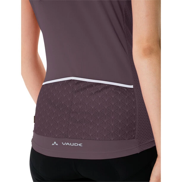 VAUDE Posta Full-Zip Trikot Ärmellos Damen Lila – Bild 6