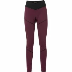 VAUDE Posta Warme Tights Damen Rot