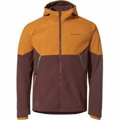 VAUDE Qimsa Softshell Jacke Herren Braun/orange