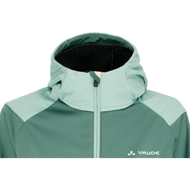 VAUDE Qimsa Softshell-Jacke Damen Petrol – Bild 2