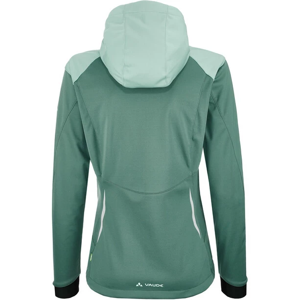 VAUDE Qimsa Softshell-Jacke Damen Petrol – Bild 3