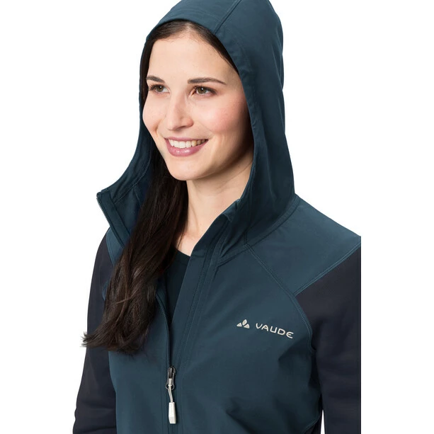 VAUDE Tremalzo Kapuzenjacke Damen Blau – Bild 5