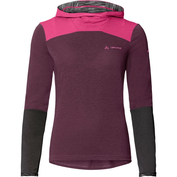VAUDE Tremalzo Langarmshirt Damen Lila