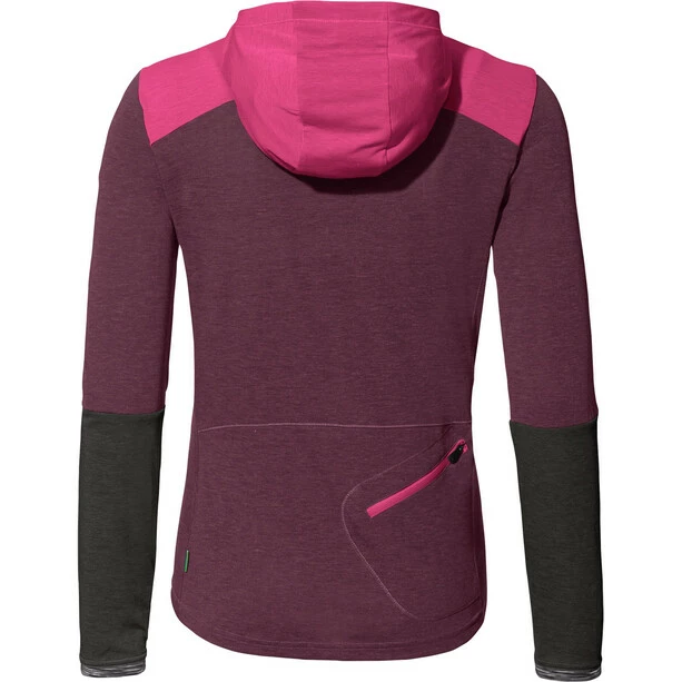 VAUDE Tremalzo Langarmshirt Damen Lila – Bild 2