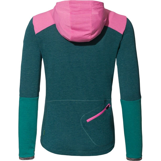 VAUDE Tremalzo Langarmshirt Damen Grün – Bild 2