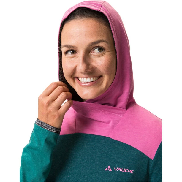 VAUDE Tremalzo Langarmshirt Damen Grün – Bild 6
