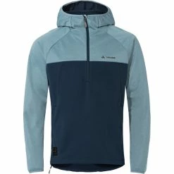 VAUDE Tremalzo Softshell Jacke Mit 1/2 Reißverschluss Herren Blau