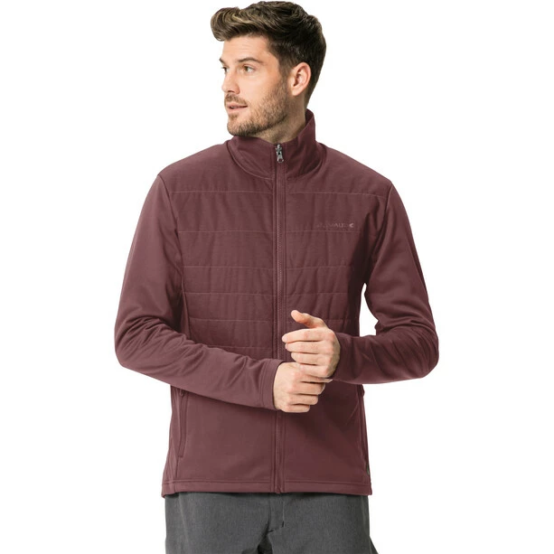 VAUDE Yaras 3in1 Jacke Herren Rot – Bild 6