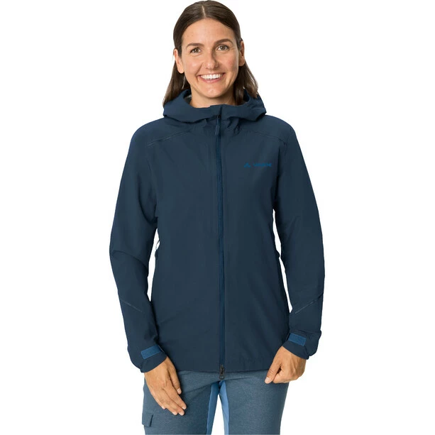VAUDE Yaras IV Regenjacke Damen Blau – Bild 3